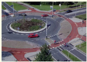 Cycle Friendly Roundabout