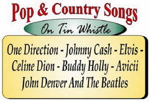 Pop And Country Tin Whistle Songs