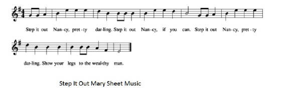 Step it out Mary sheet music