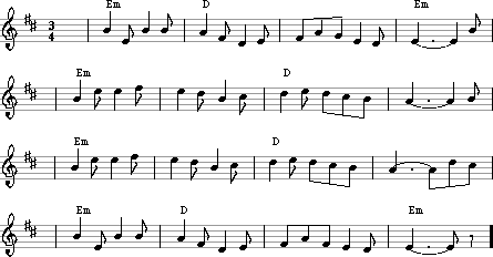 spancil hill sheet music