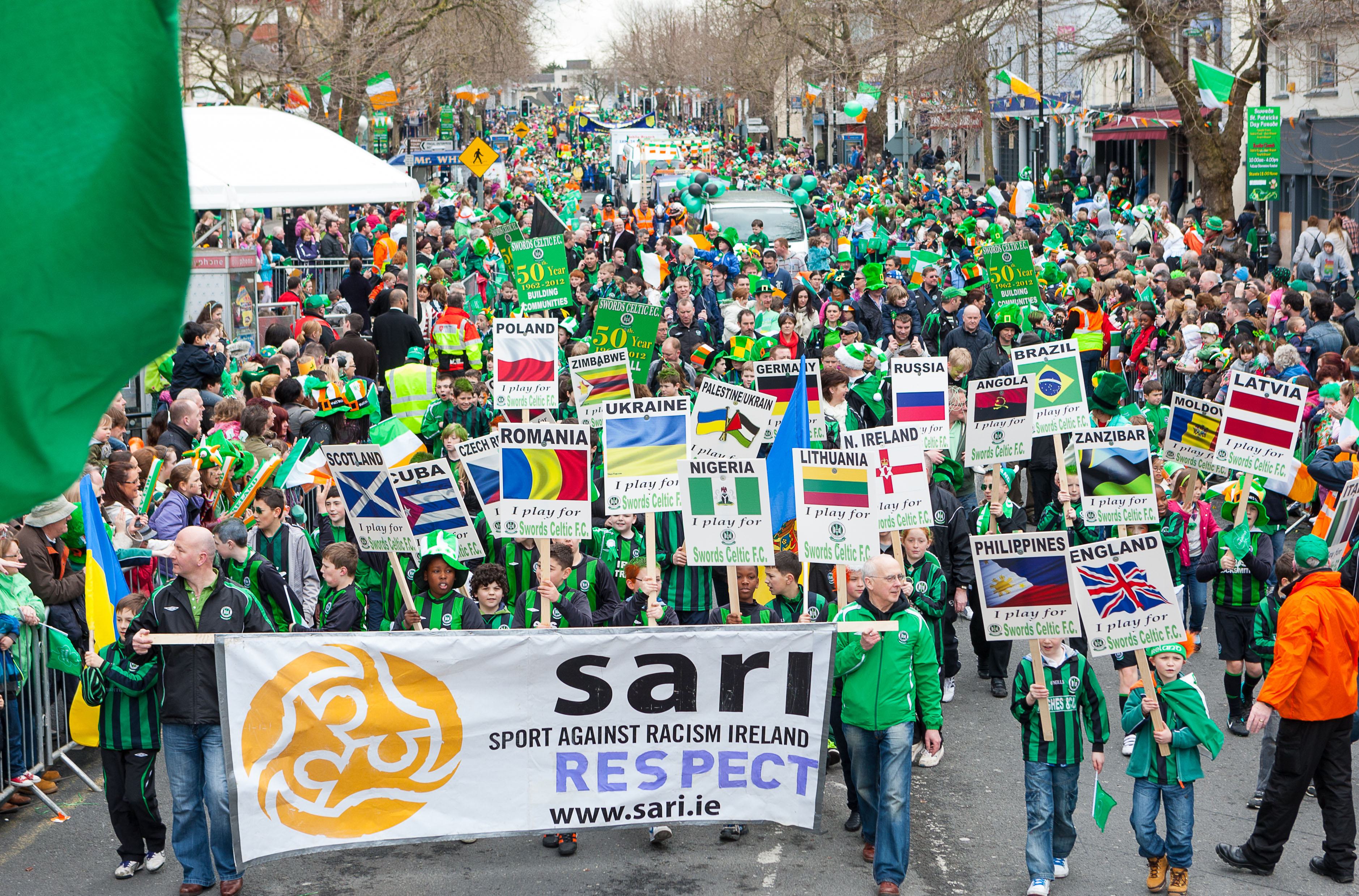 Swords Parade 2012 On Main Street